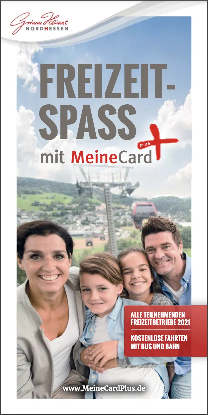 Titelseite Freizeitspaß mit MeineCard Plus